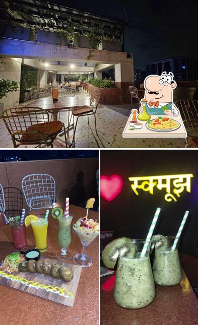 Schmooze Restro Cafe is distinguished by food and interior