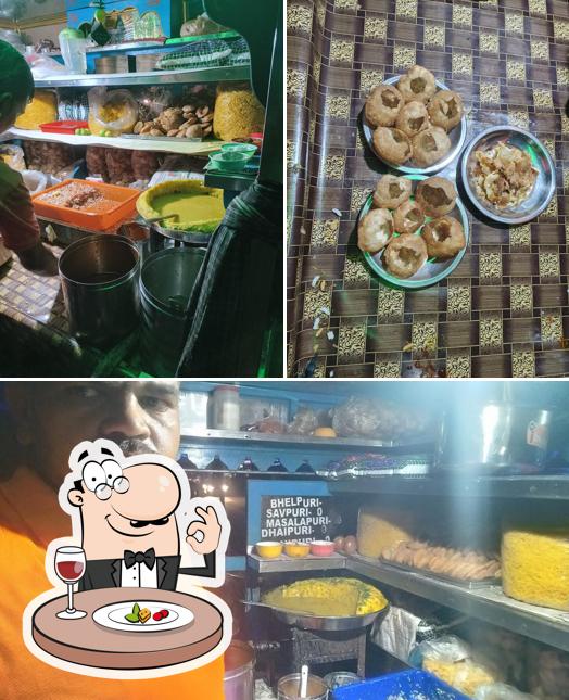 Food at Shiv Kailash Bhel Puri Center