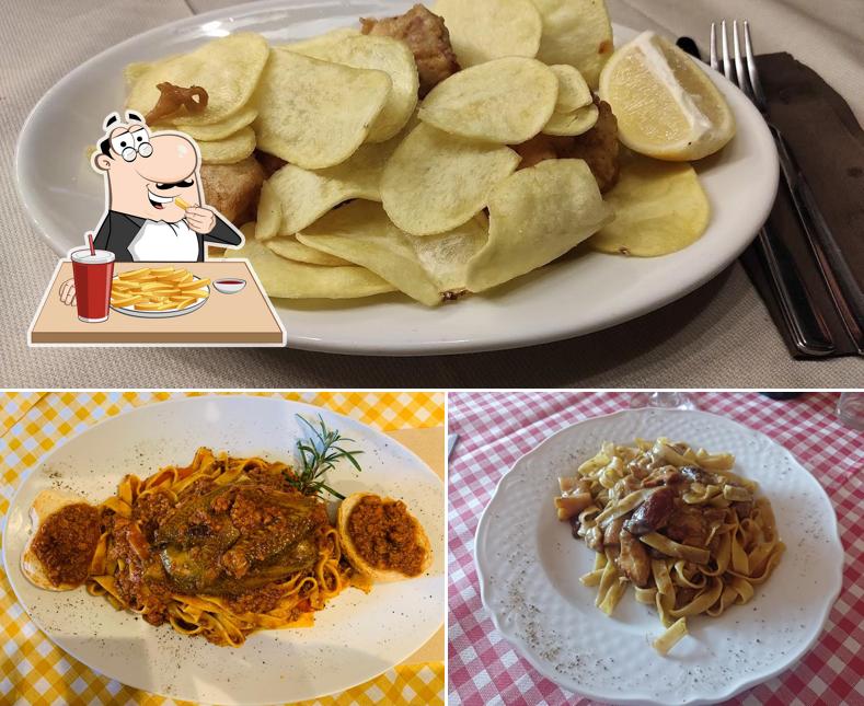 Patatine fritte al Trattoria Da Orestina