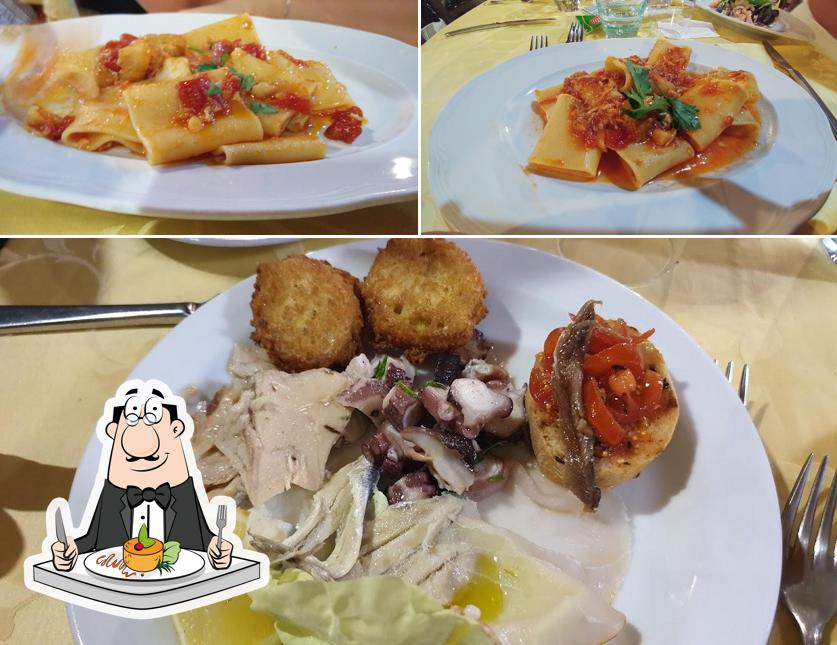 Platti al Ristorante Punta Incenso, da Anna