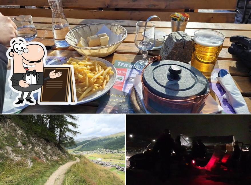 La immagine di esterno e cibo da Ristorante Tea Borch