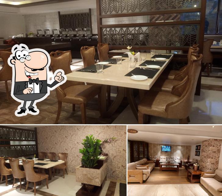 Take a seat at one of the tables at The Vintage Kitchen