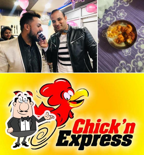 Check out how Chick'n Express looks inside