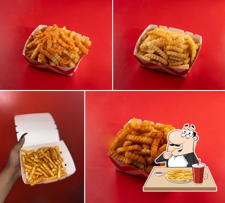 French fries at KHA - Burgers, Fries, Fried Chicken