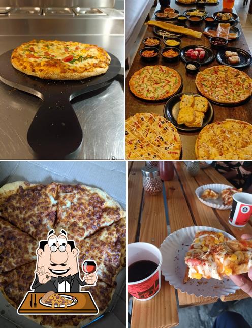 Try out different kinds of pizza