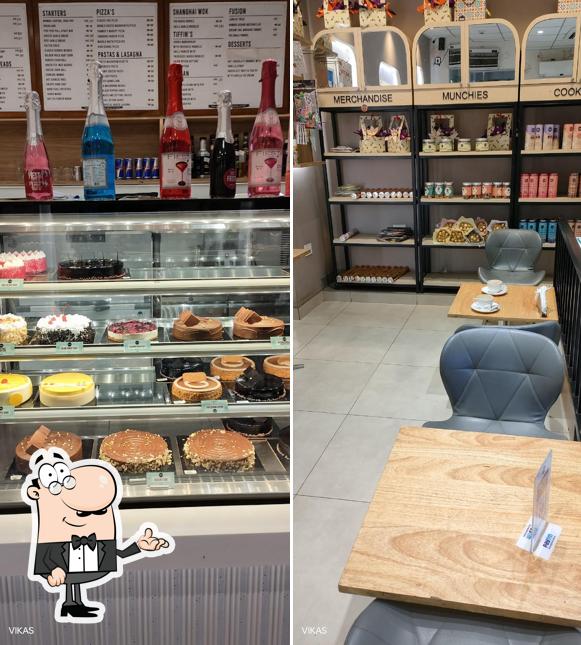 Take a seat at one of the tables at BROWN SUGAR