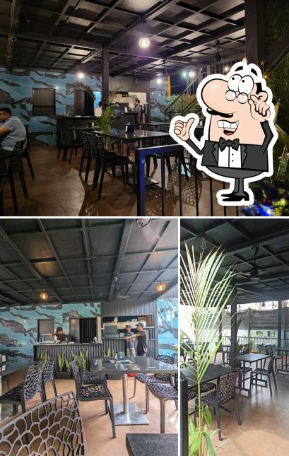 The interior of FLOW - The Drive-In Resto