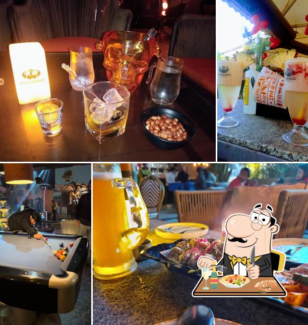 Food at Pyramid Ambala Cafe Lounge Bar Microbrewery Nightclub Sky bar Restaurant