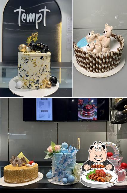Meals at Tempt Cakes and Gaming Cafe