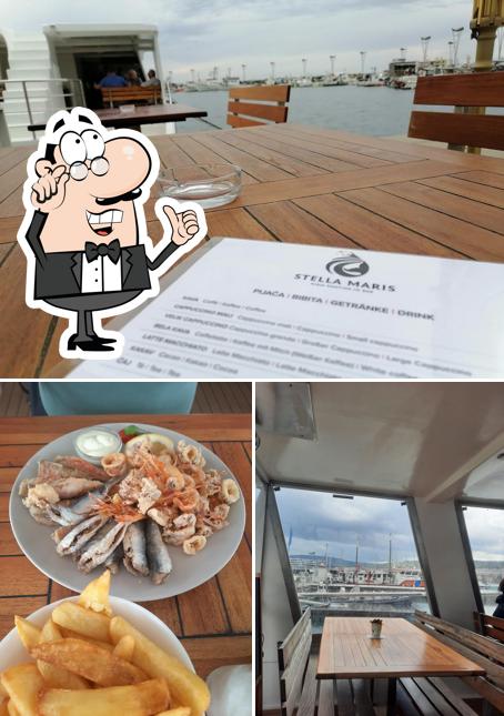 Siediti a un tavolo di Stella Maris - ribja kantina in bar