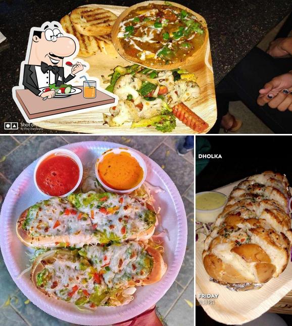 Food at Aarya's Grill