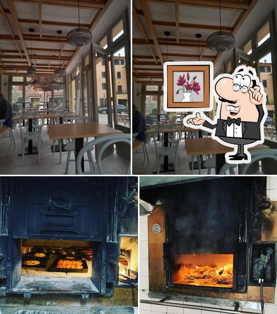 Gli interni di Faffa dal 1851 Il Fornaio