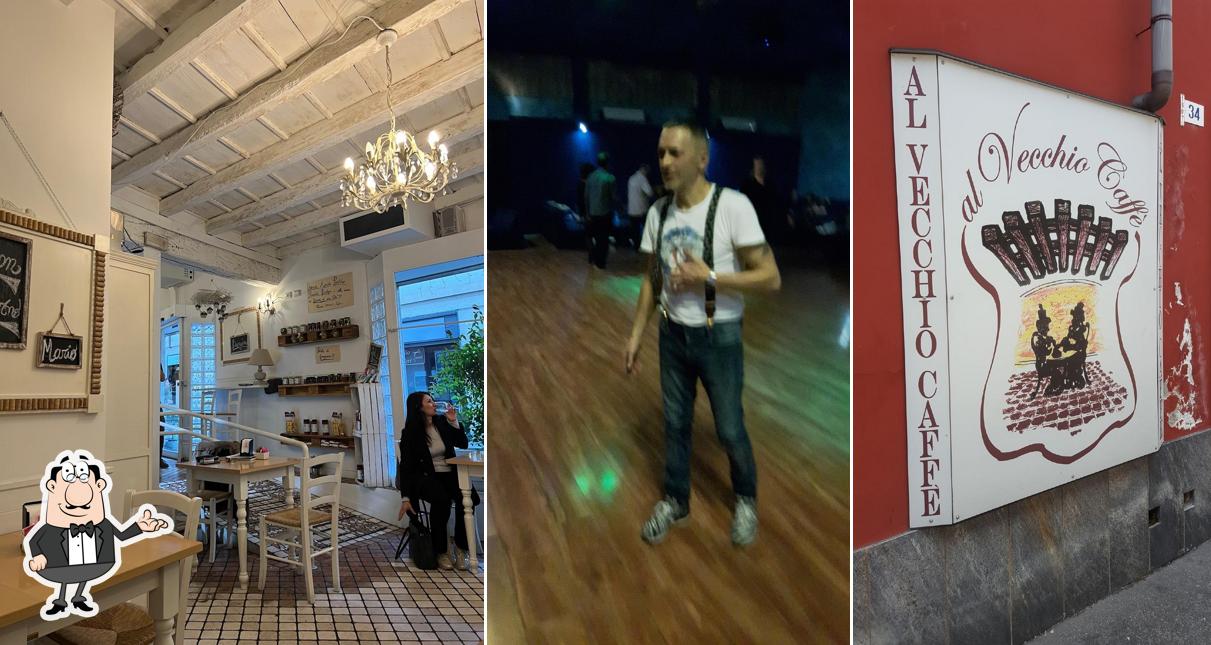 Gli interni di Al Vecchio Caffè
