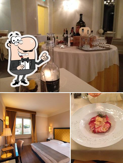 Dai un’occhiata alla foto che presenta la interni e bevanda di Ristorante Sopra le Mura