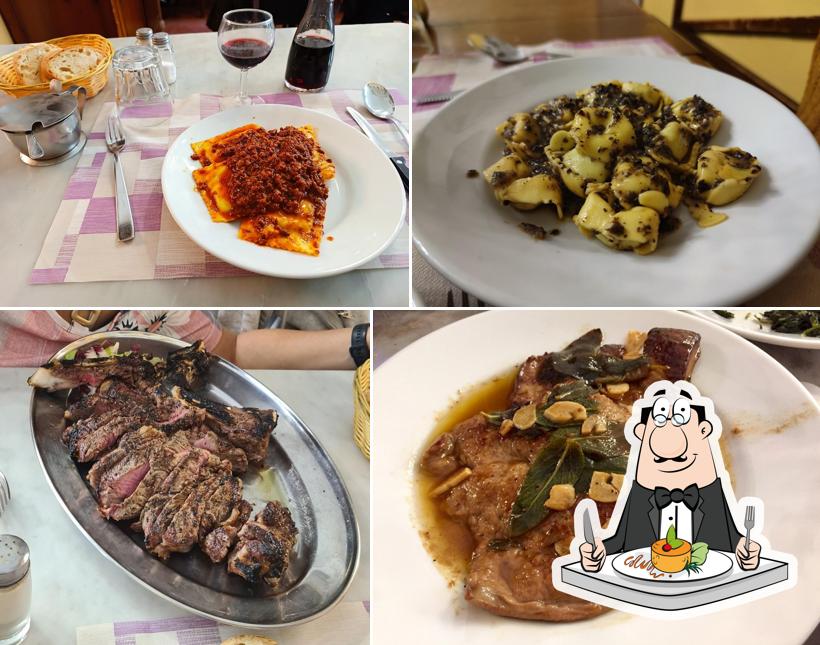 Platti al Trattoria Gozzi