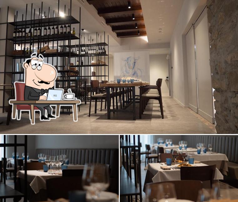 Gli interni di Ristorante Il Bue Blu