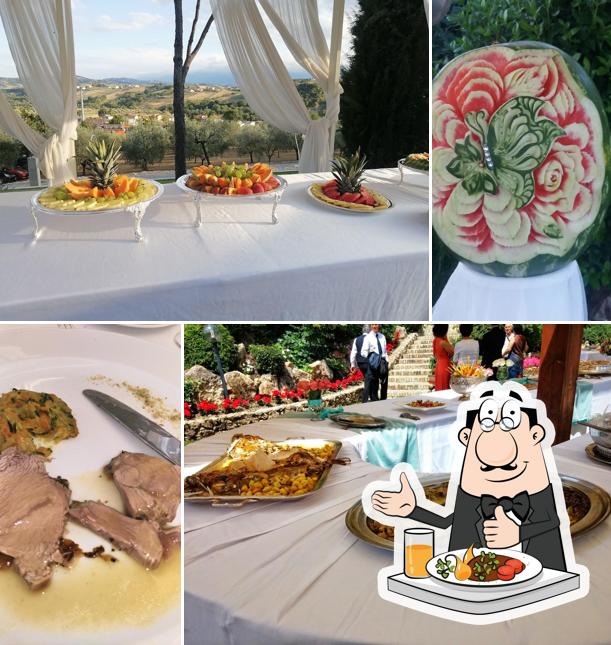 Cibo al Ristorante Villa Bianca