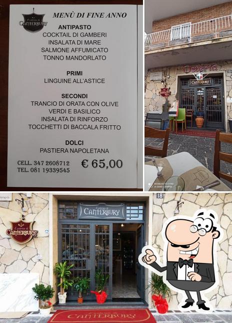 Dai un'occhiata agli interni di L'Osteria di Canterbury