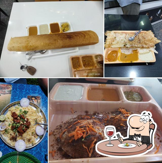 Food at Anupama Hotel