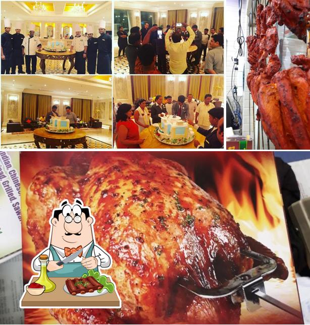 Baby back ribs at Arcot Hotel