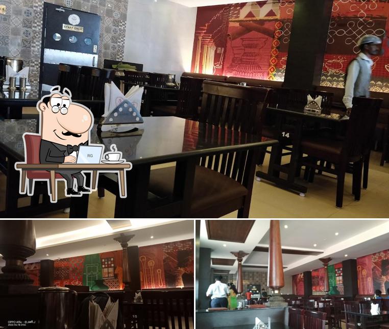 Check out how Anjappar Chettinadu A/C Restaurant - Home Delivery & Outdoor Catering looks inside