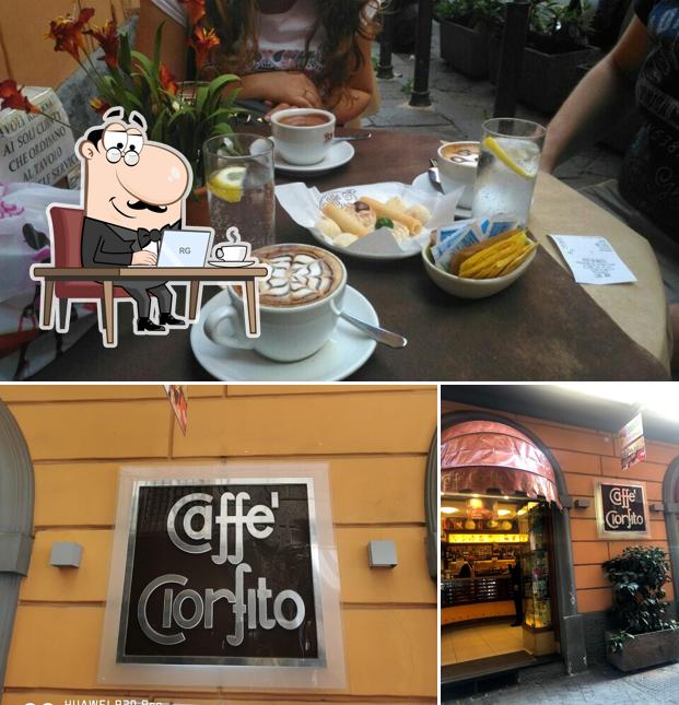 Gli interni di Caffè Ciorfito