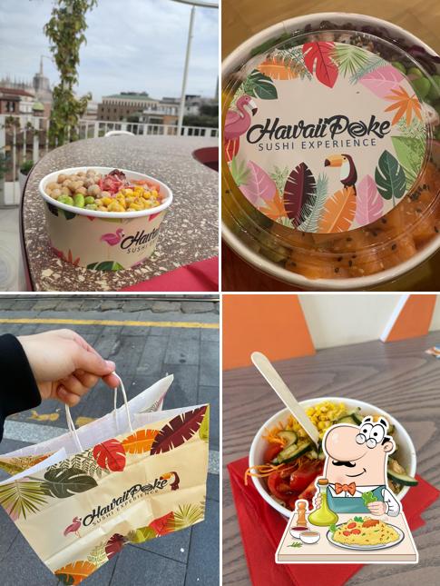 Platti al Hawaii Poke Via Torino 57