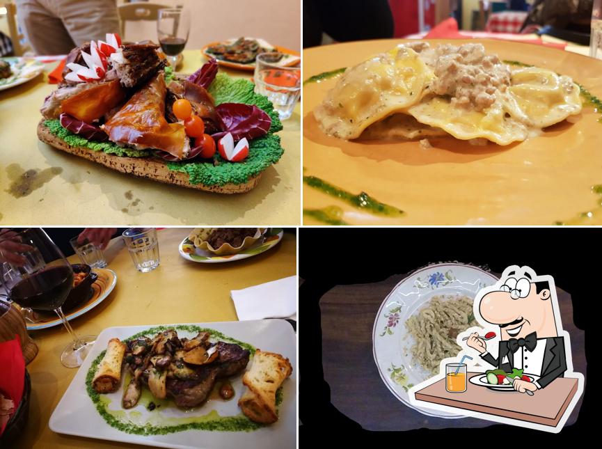 Platti al Osteria del Seminario ..dove i sapori della Tuscia e della Sardegna si incontrano