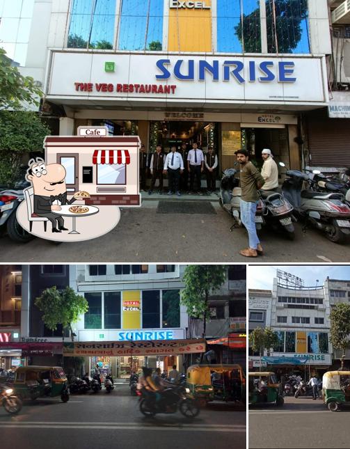 The exterior of SUNRISE RESTAURANT