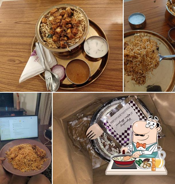 Fried rice at Thalairaj Biryani @ East Kailash