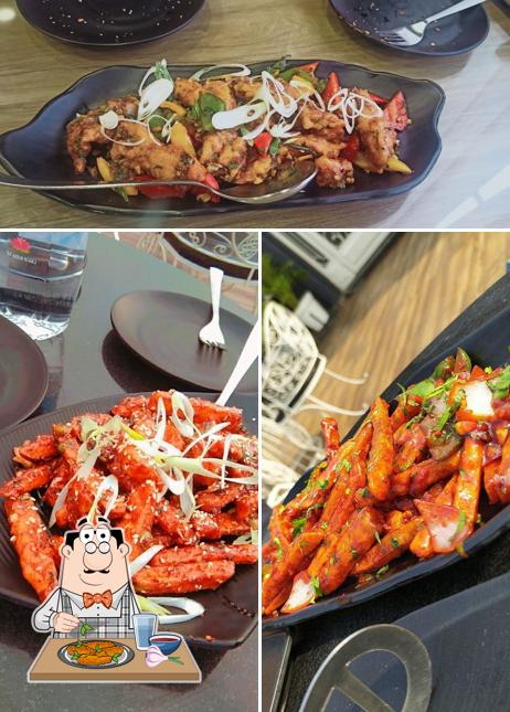 Chicken wings at The Black Buck Cafe