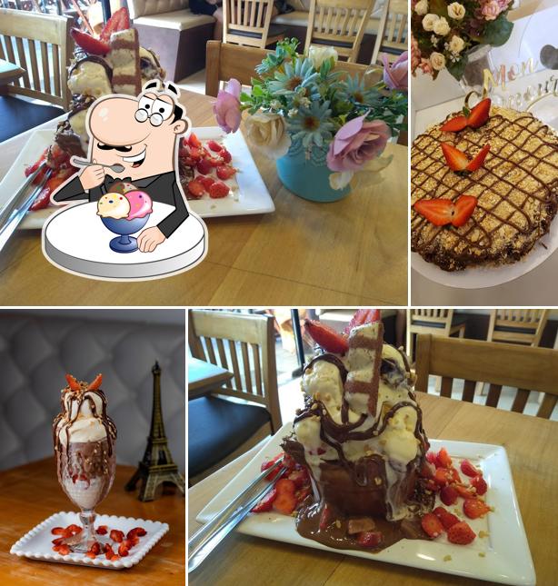 Mon Amour doce ao café