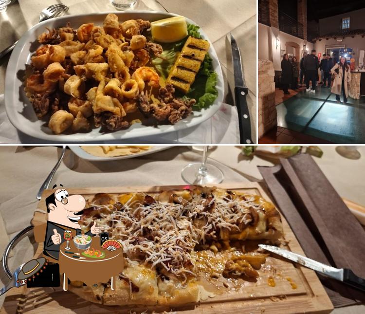 La immagine della cibo e interni di Centro del Mondo