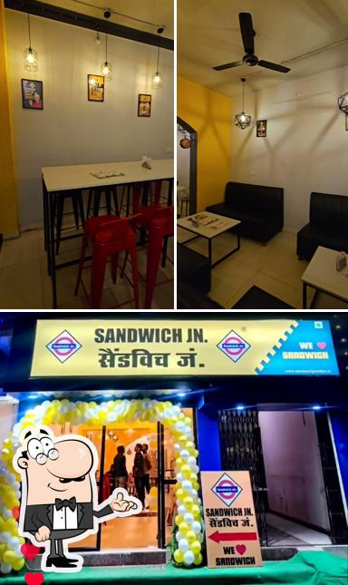 The picture of Sandwich Junction’s interior and food