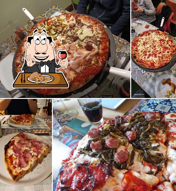 A Sergio's pizza, puoi prenderti una bella pizza