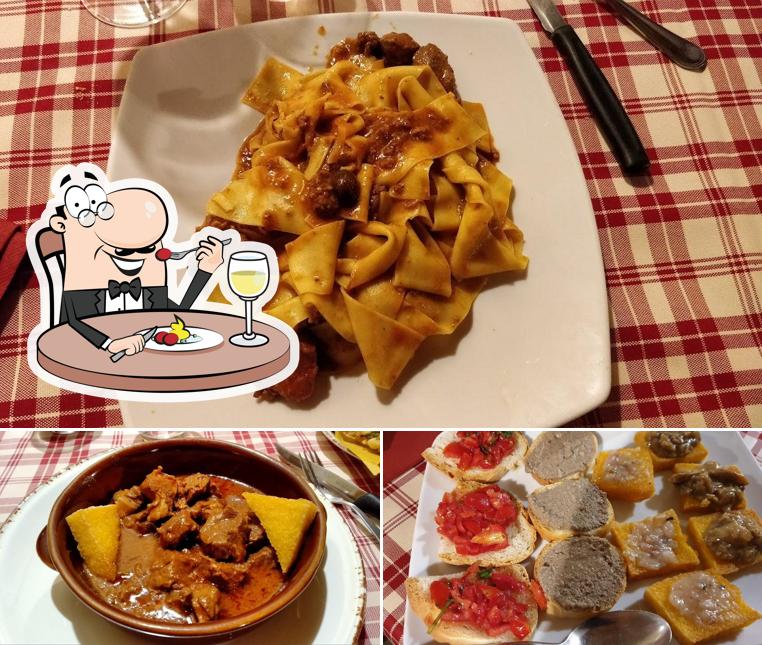 Cibo al Trattoria Angiolino