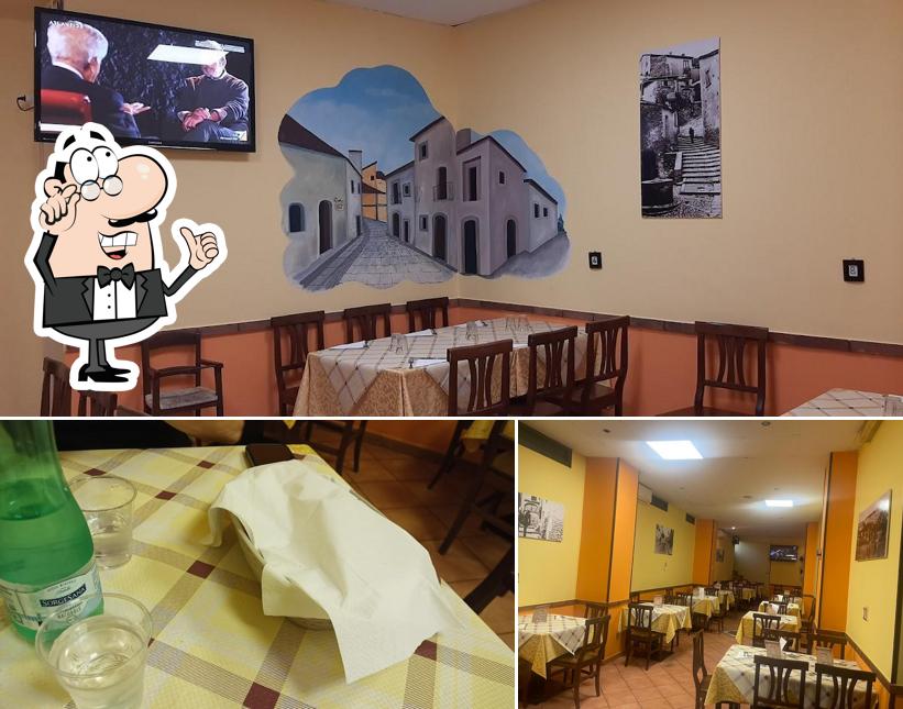 Gli interni di Osteria del Buongustaio
