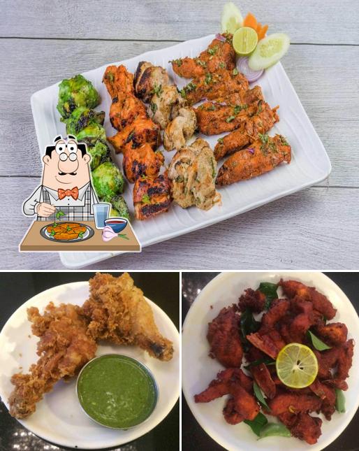 Chicken wings at Al-Bek