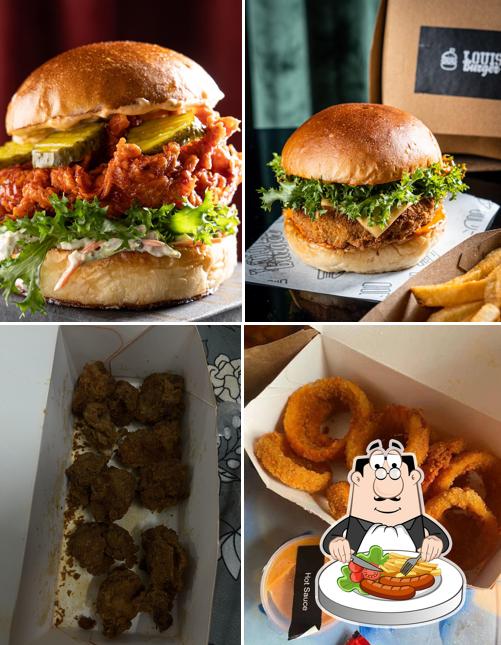 Food at Louis Burger, Indirapuram