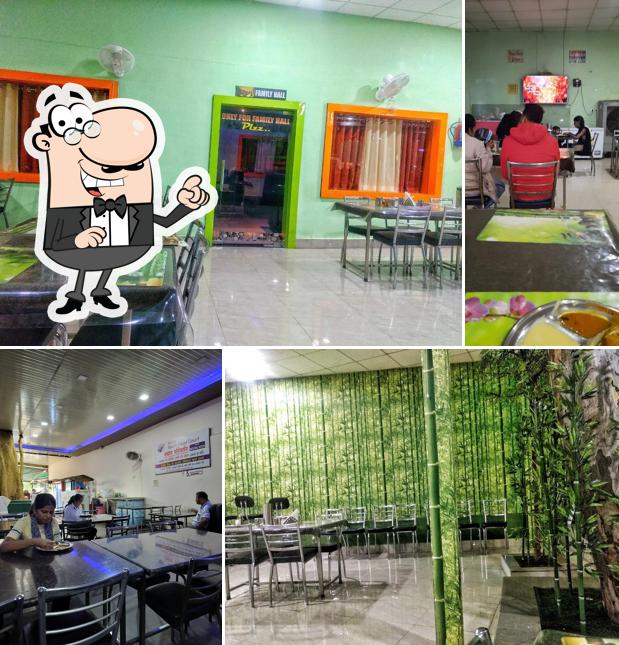 Take a seat at one of the tables at Anna South Food Court (Beside Magneto Mall)