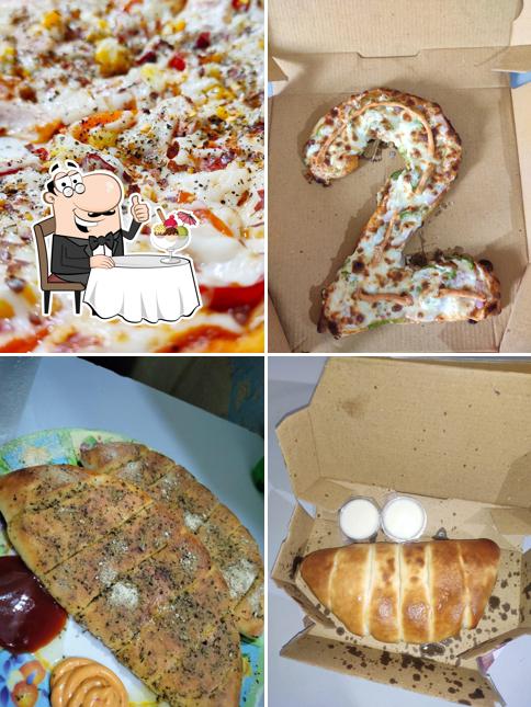 KSP PIZZA serves a selection of desserts