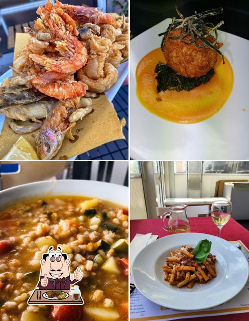 C'è un'ampia selezione di pasti per gli amanti della carne