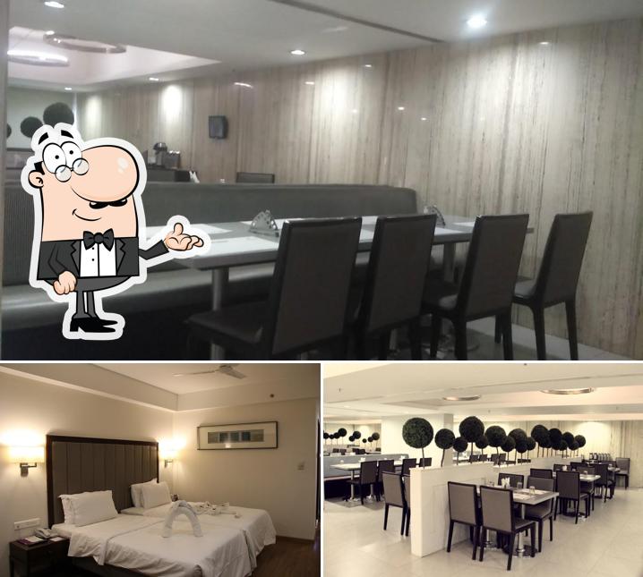 The interior of Minerva Grand Tirupati