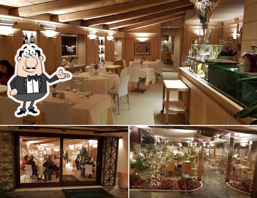 Gli interni di Ristorante Massenzio Parco Appia