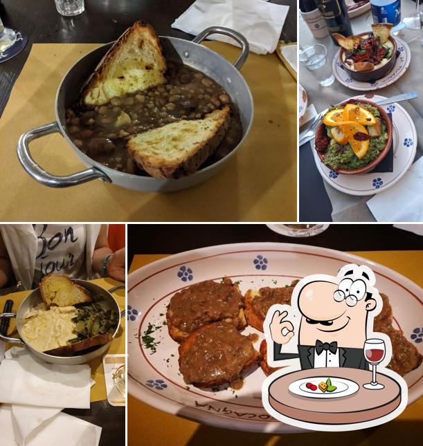 Platti al Taverna La Focagna