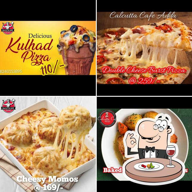 Food at Calcutta Cafe Adda