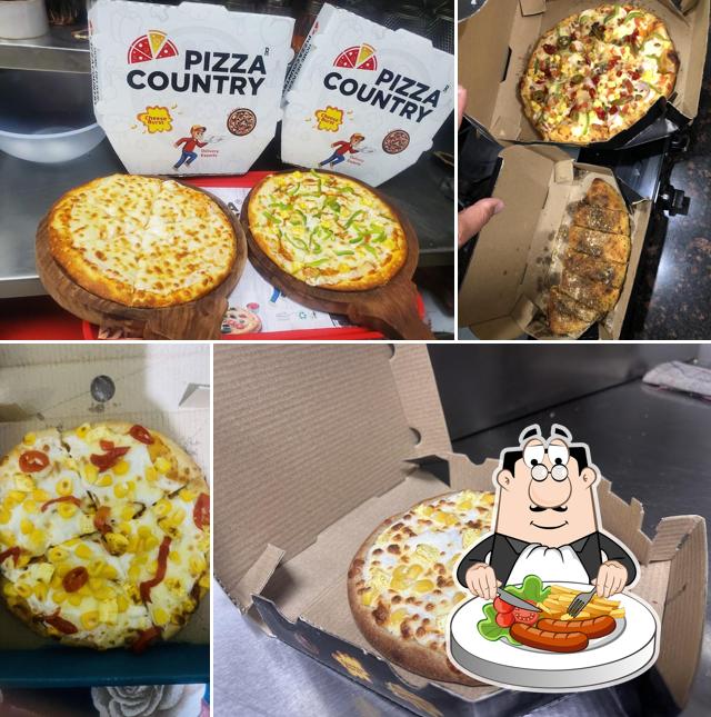 Food at Pizza country