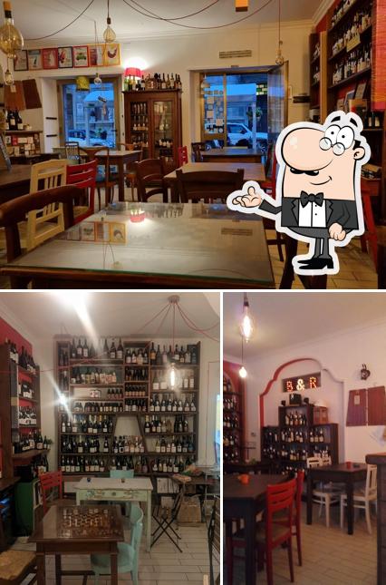 Gli interni di Enoteca Barbera e Rubatà - BeR