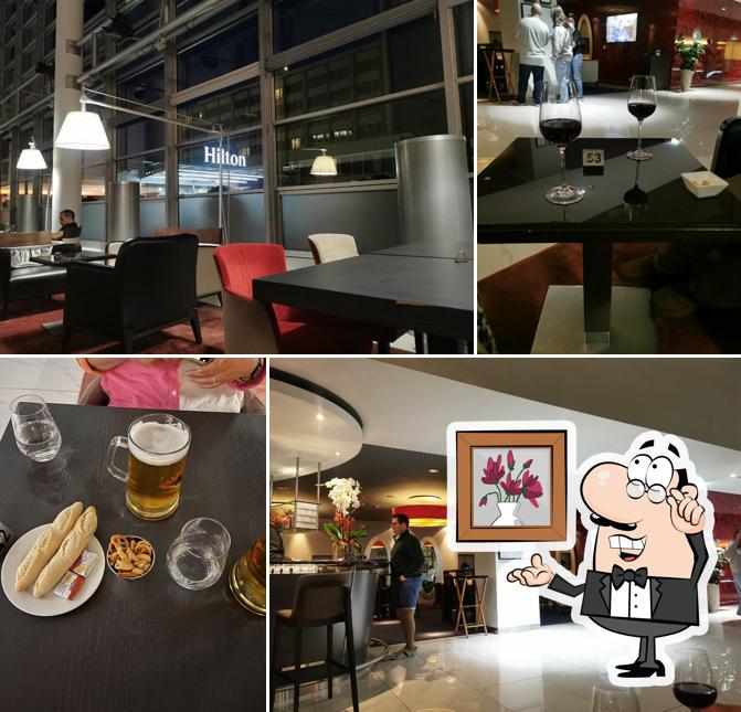 Gli interni di Cbar & lounge