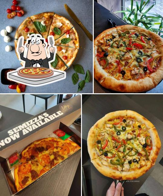 Try out pizza at Eddy's